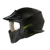 Casco Shaft 225 Pilot Negro Amarillo